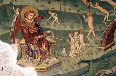 St. Maria in Piano Kirche, Loreto Aprutino, Abruzzen, Italien
